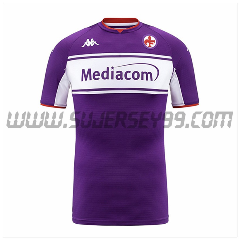 Primera Camiseta Futbol ACF Fiorentina 2021 2022