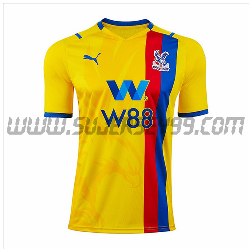 Segunda Camiseta Futbol Crystal Palace 2021 2022