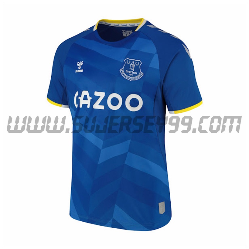 Primera Camiseta Futbol FC Everton 2021 2022