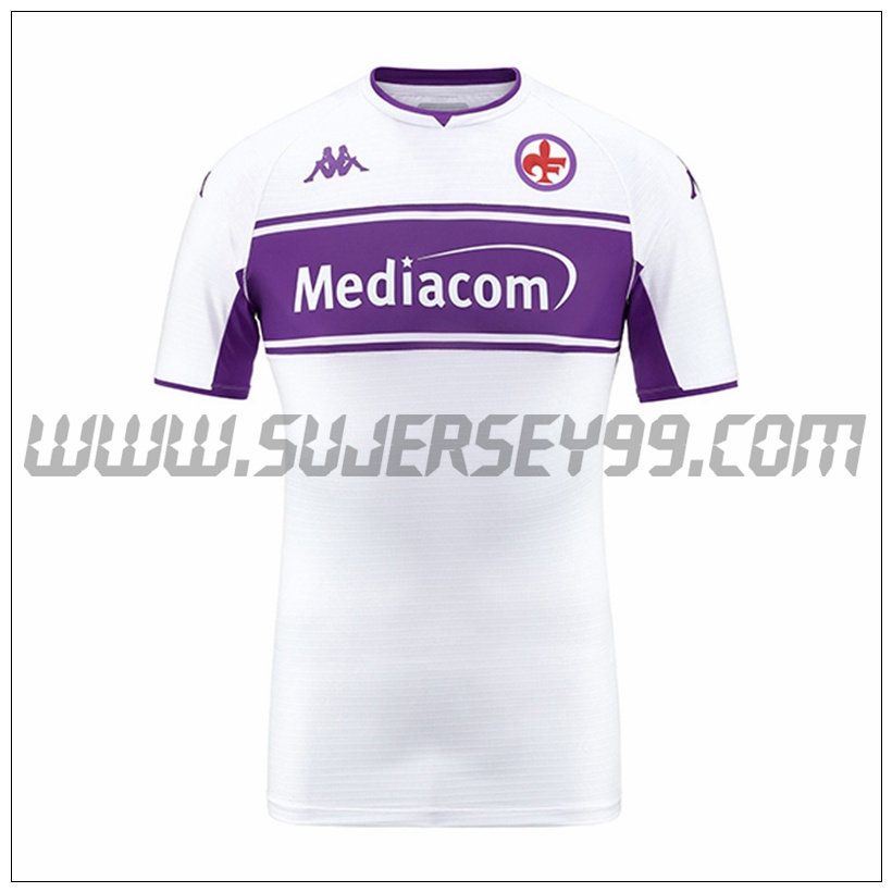 Segunda Camiseta Futbol ACF Fiorentina 2021 2022