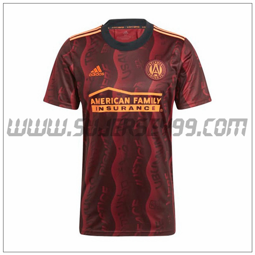 Segunda Camiseta Futbol Atlanta United FC 2021 2022