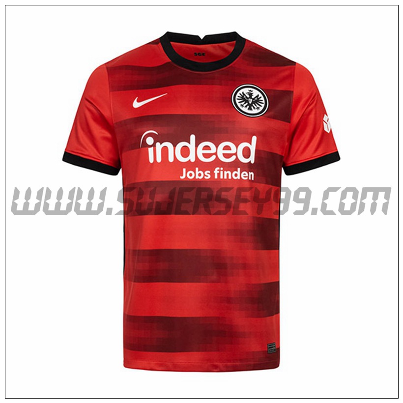 Segunda Camiseta Futbol Eintracht Frankfurt 2021 2022