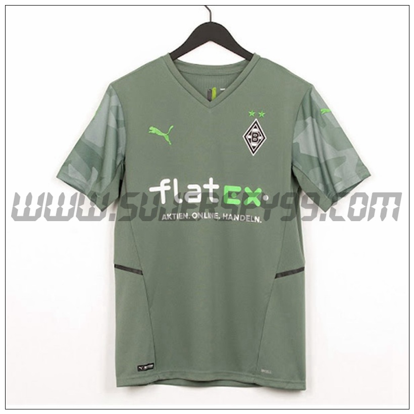 Segunda Camiseta Futbol Borussia Monchengladbach 2021 2022