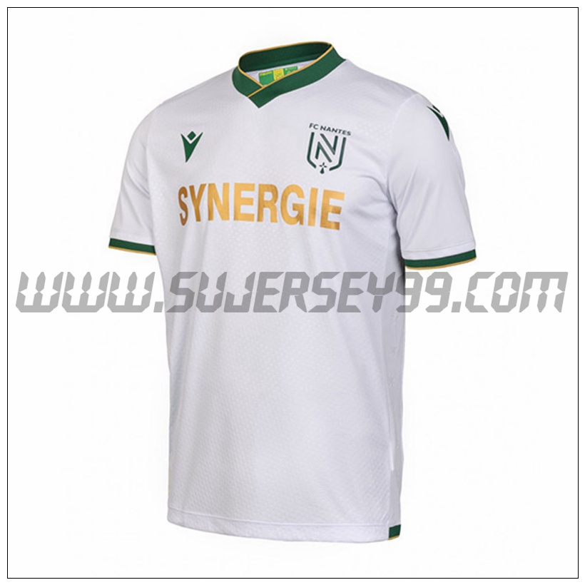 Segunda Camiseta Futbol FC Nantes 2021 2022