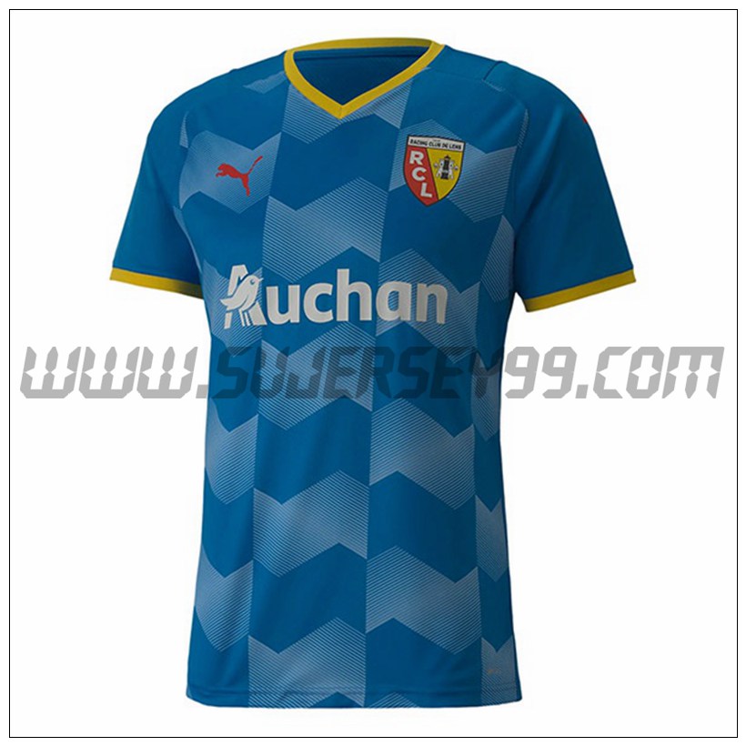 Tercera Camiseta Futbol RC Lens 2021 2022