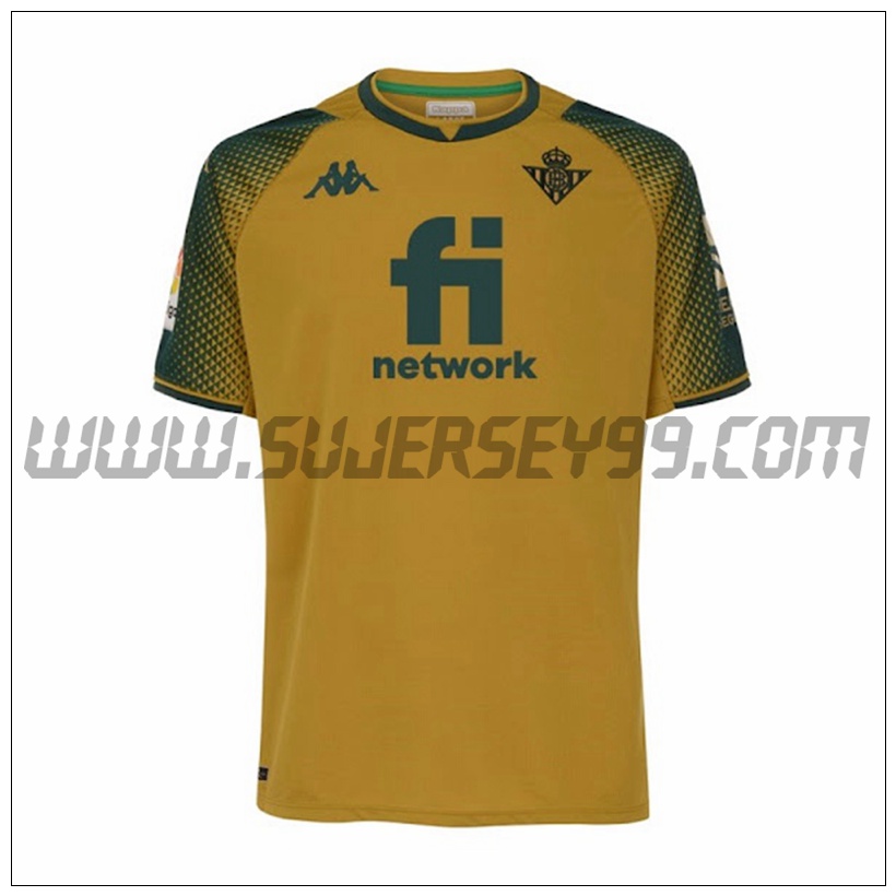 Tercera Camiseta Futbol Real Betis 2021 2022