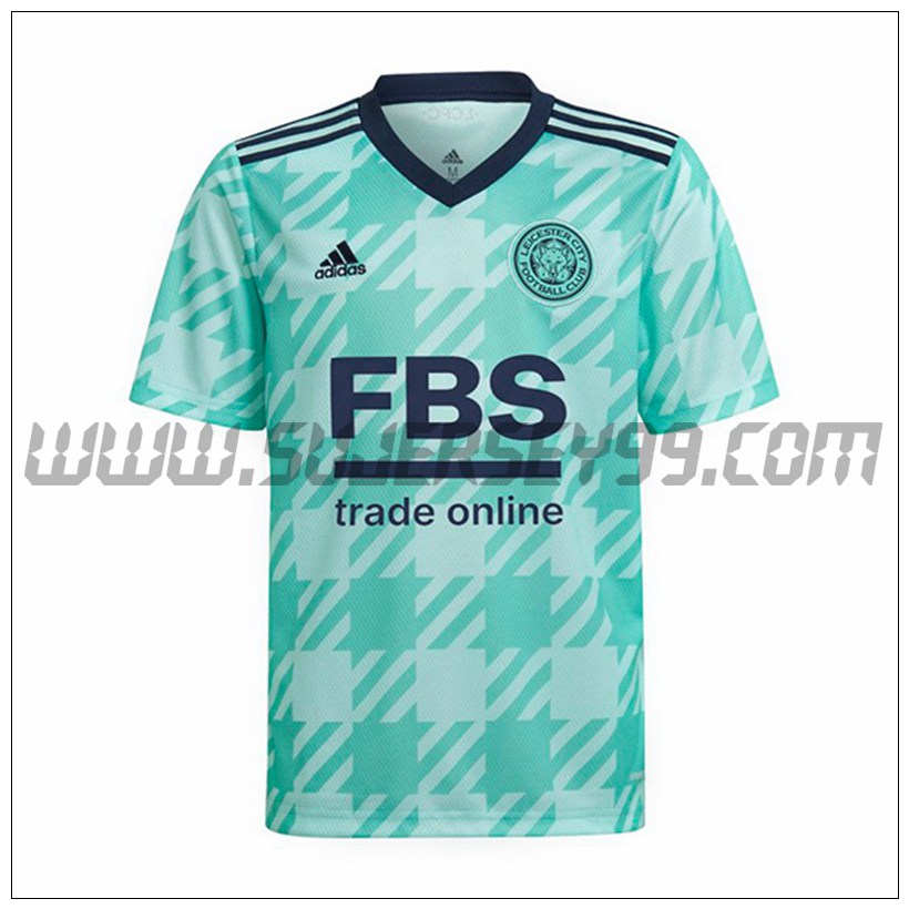 Segunda Camiseta Futbol Leicester City 2021 2022