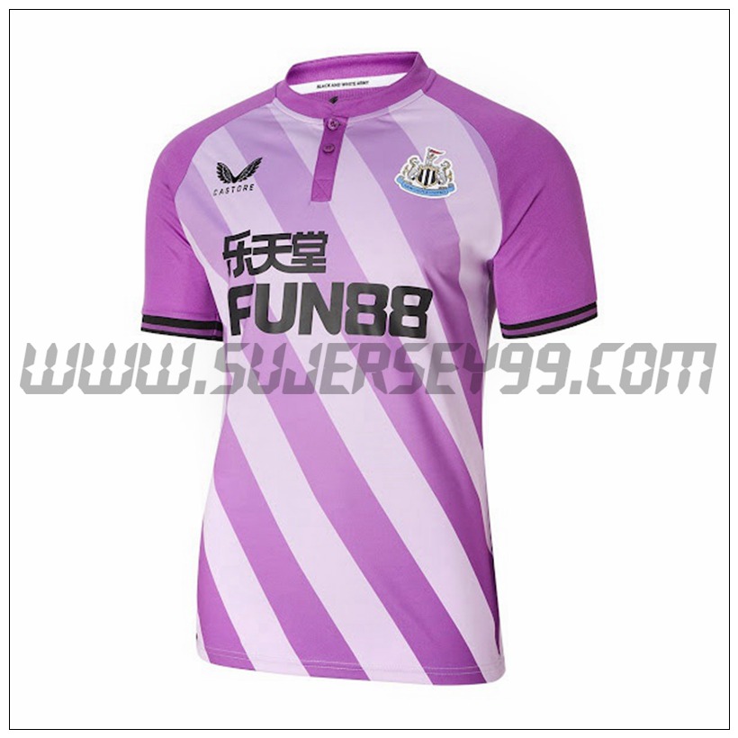 Segunda Camiseta Futbol Portero Newcastle United 2021 2022