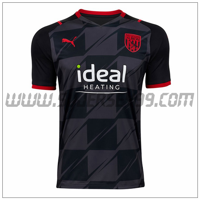 Segunda Camiseta Futbol West Bromwich 2021 2022