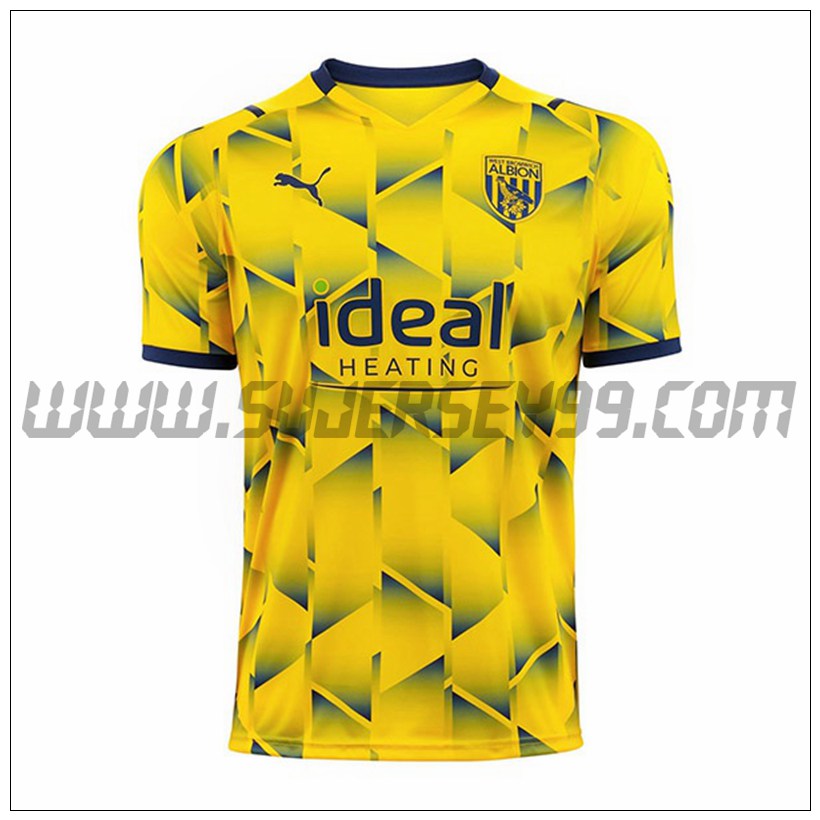 Tercera Camiseta Futbol West Bromwich 2021 2022