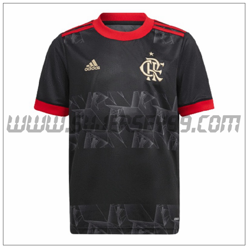 Tercera Camiseta Futbol Flamengo 2021 2022