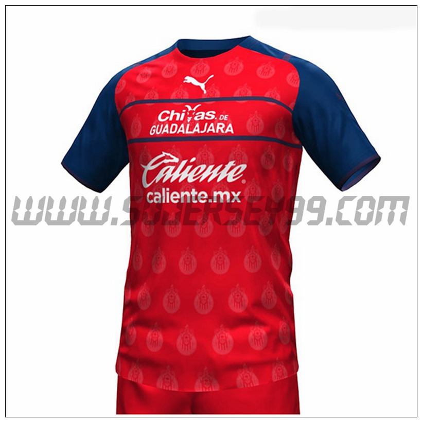 Tercera Camiseta Futbol CD Guadalajara 2021 2022