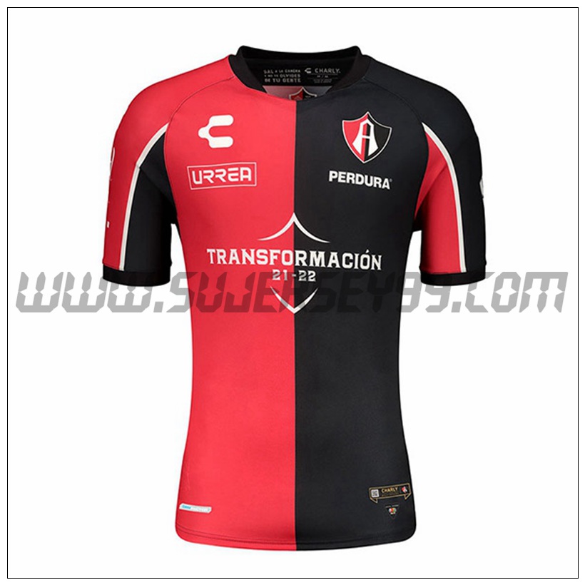 Primera Camiseta Futbol Club Atlas 2021 2022