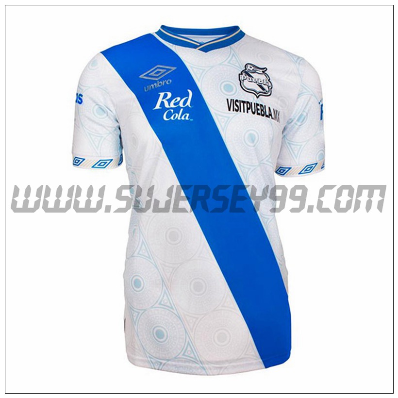 Primera Camiseta Futbol Puebla 2021 2022