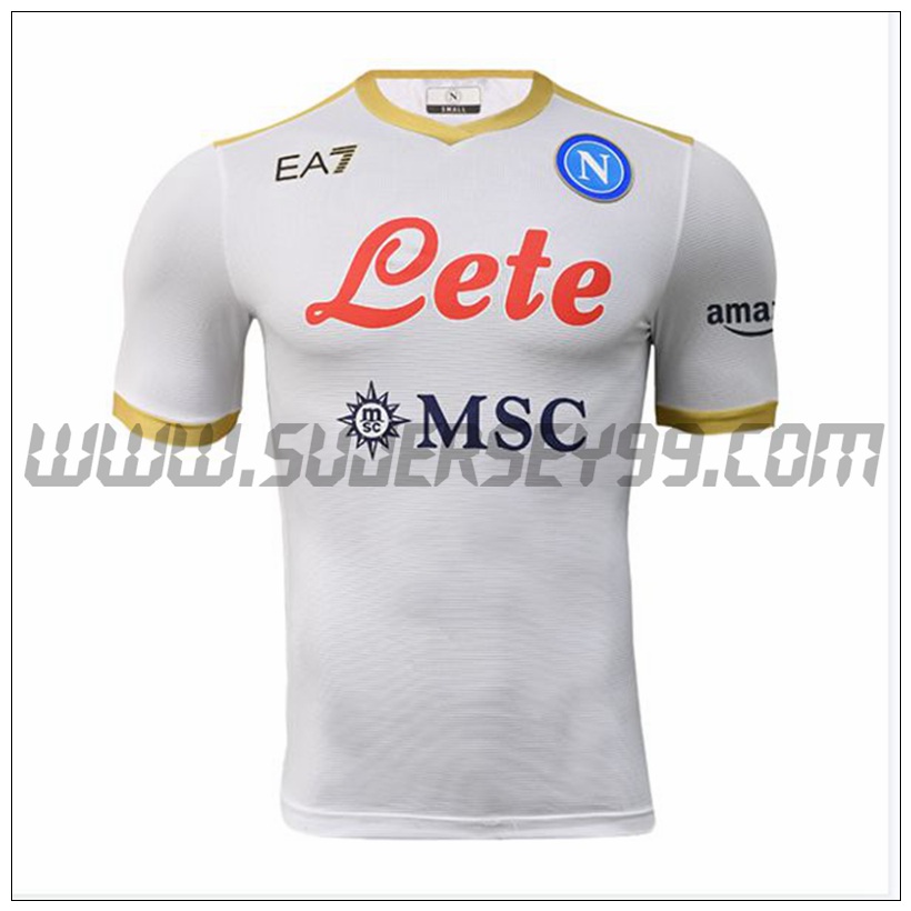 Tercera Camiseta Futbol SSC Napoles 2021 2022