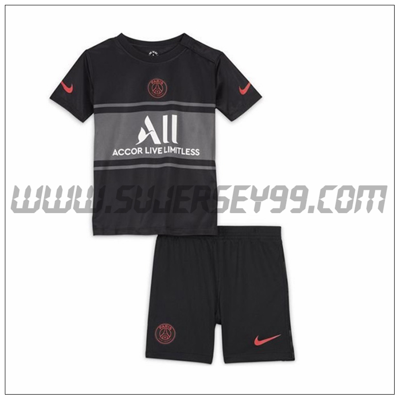 Tercera Equipacion del PSG Ninos 2021 2022