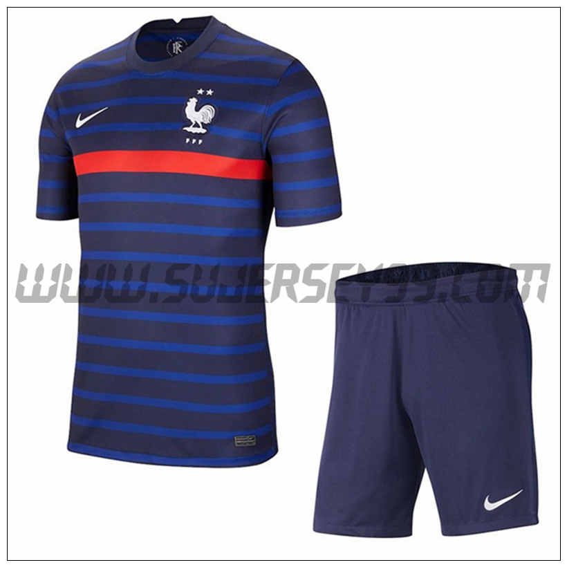 Primera Equipacion del Francia Ninos 2021 2022