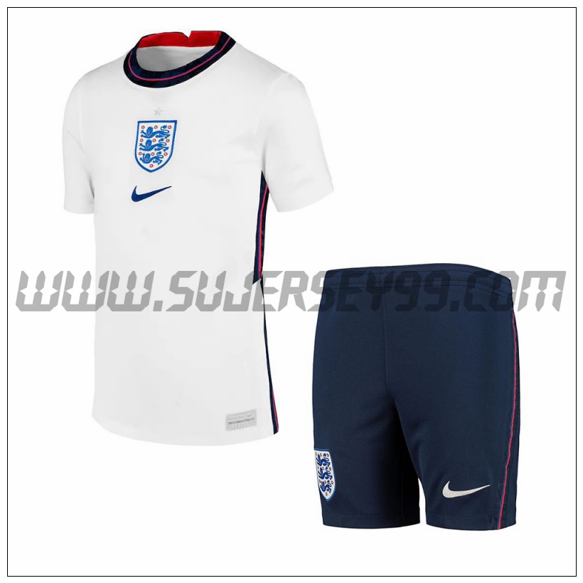 Primera Equipacion del Inglaterra Ninos 2021 2022