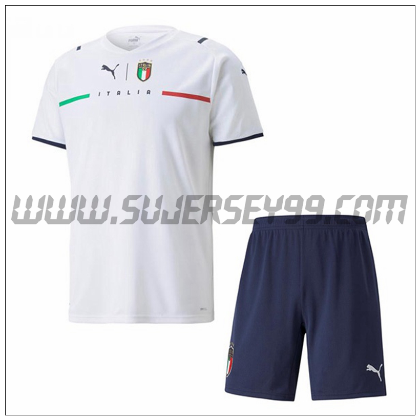 Segunda Equipacion del Italia Ninos 2021 2022