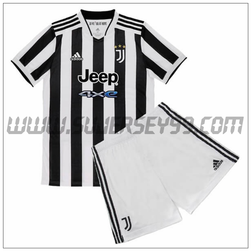 Primera Equipacion del Juventus Ninos 2021 2022