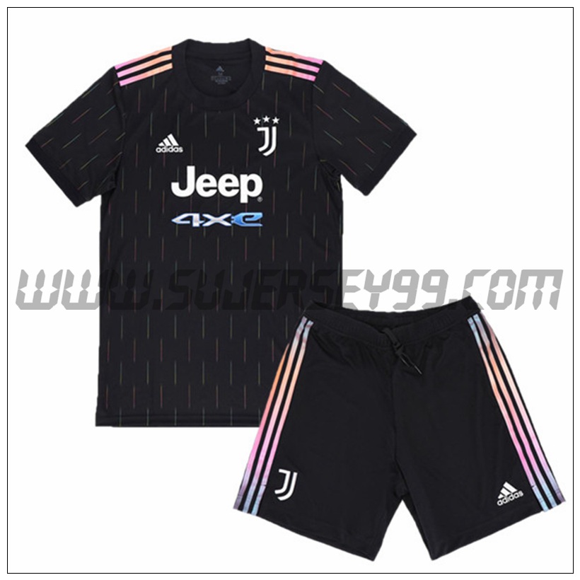 Segunda Equipacion del Juventus Ninos 2021 2022