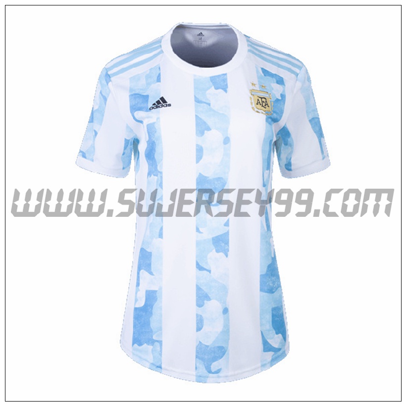 Primera Camiseta Futbol Argentina Mujer 2021 2022