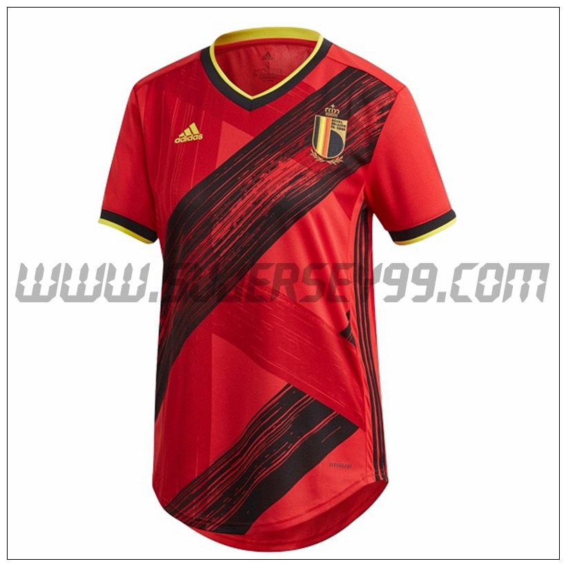 Primera Camiseta Futbol Belgica Mujer 2021 2022