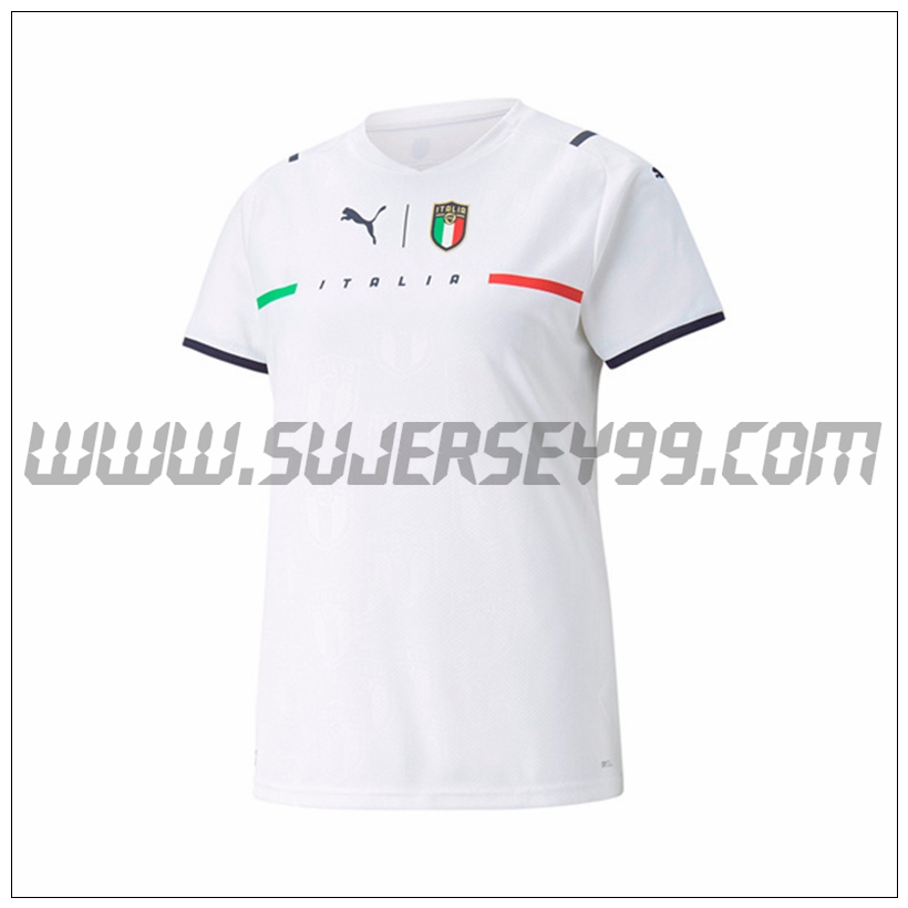 Segunda Camiseta Futbol Italia Mujer 2021 2022