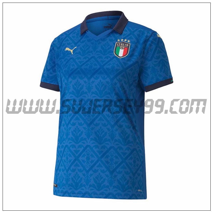 Primera Camiseta Futbol Italia Mujer 2021 2022