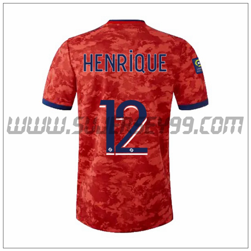 Segunda Camiseta Futbol Lyon OL CARPENTER 12 2021 2022