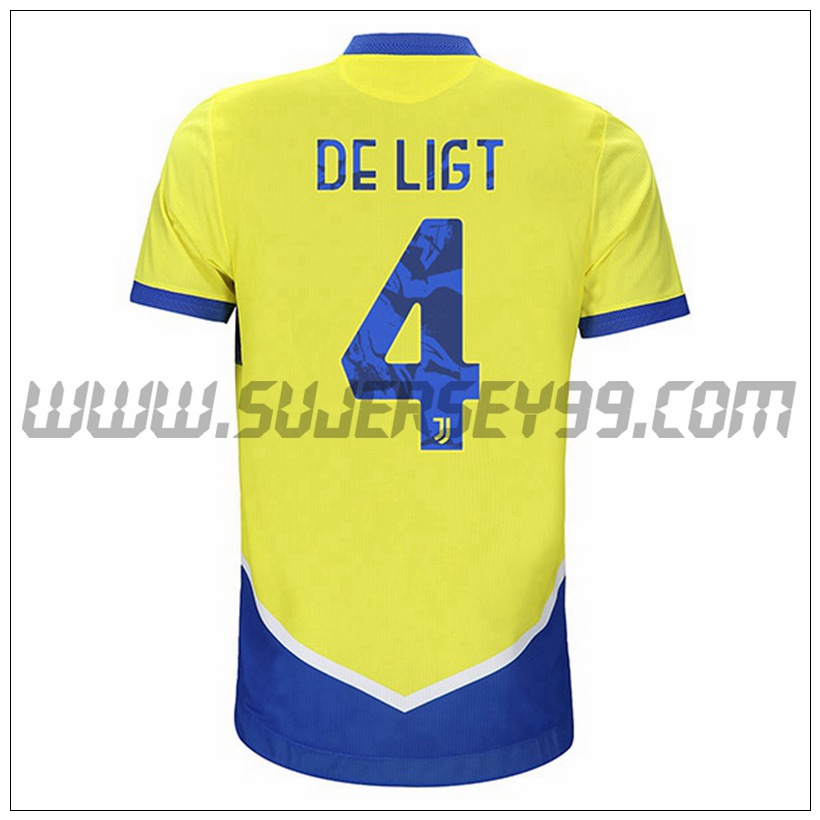 Tercera Camiseta Futbol Juventus DE LIGT 4 2021 2022