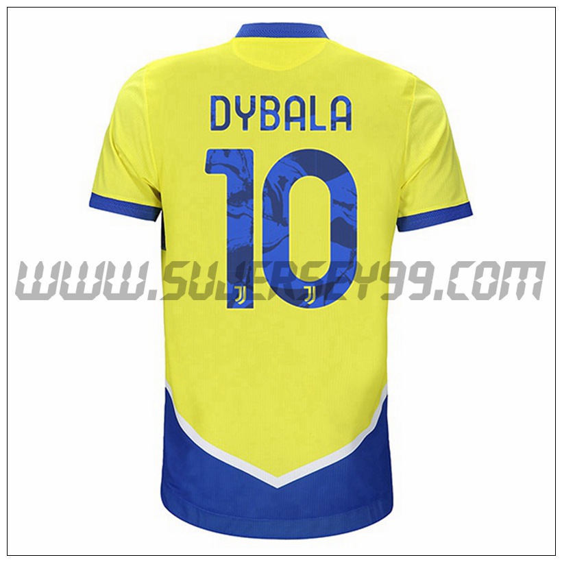 Tercera Camiseta Futbol Juventus DYBALA 10 2021 2022