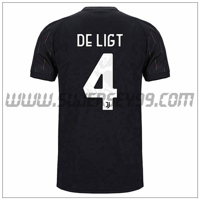 Segunda Camiseta Futbol Juventus DE LIGT 4 2021 2022