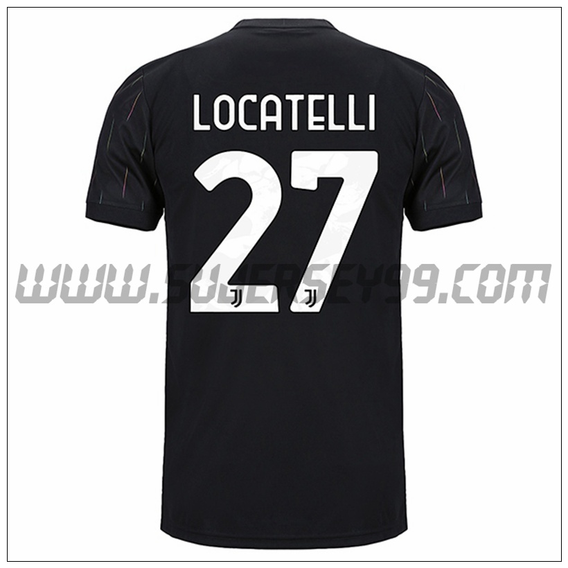 Segunda Camiseta Futbol Juventus LOCATELLI 27 2021 2022