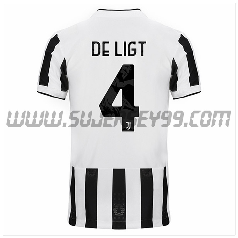 Primera Camiseta Futbol Juventus DE LIGT 4 2021 2022