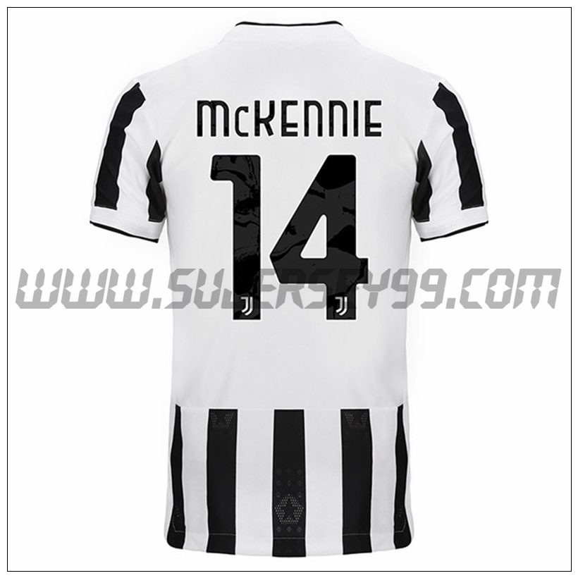 Primera Camiseta Futbol Juventus MCKENNIE 14 2021 2022