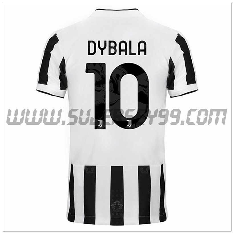 Primera Camiseta Futbol Juventus DYBALA 10 2021 2022