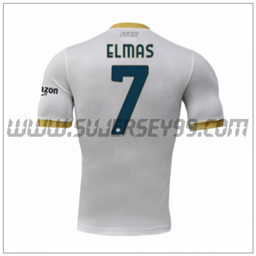 Segunda Camiseta Futbol SSC Napoles ELMAS 24 2021 2022