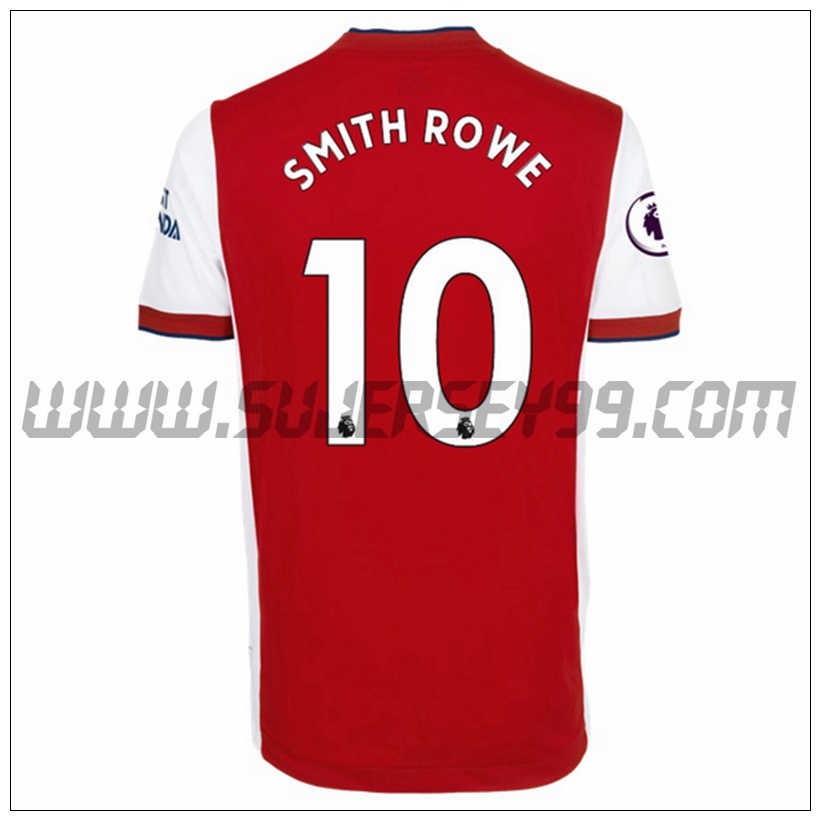 Primera Camiseta Futbol FC Arsenal Emile Smith Rowe 10 2021 2022