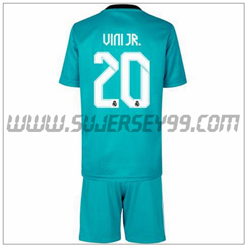 Tercera Equipacion del Real Madrid Vini Jr 20 Ninos 2021 2022