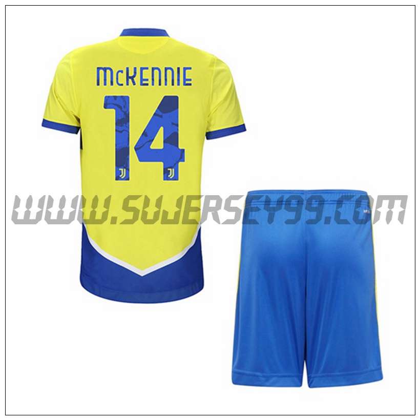 Tercera Equipacion del Juventus MCKENNIE 14 Ninos 2021 2022