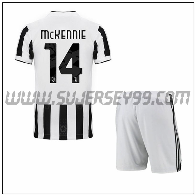 Primera Equipacion del Juventus MCKENNIE 14 Ninos 2021 2022