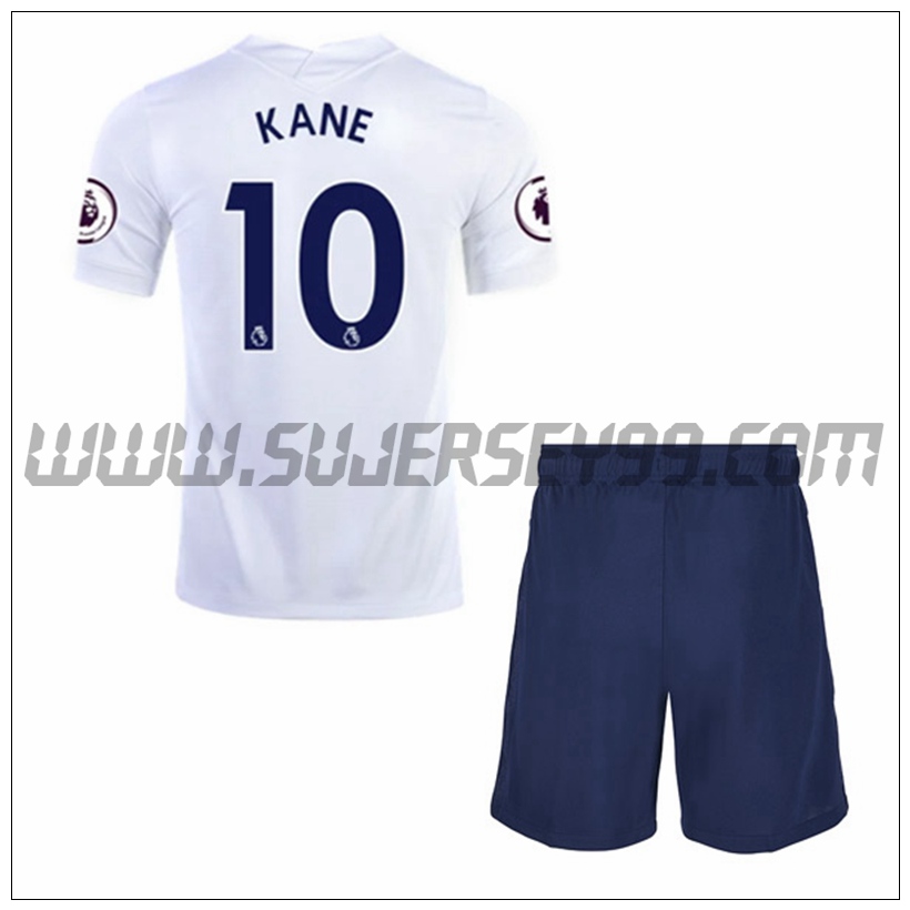 Primera Equipacion del Tottenham Hotspur Harry Kane 10 Ninos 2021 2022