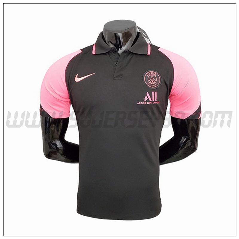 Polo Futbol Jordan PSG Blanco Rosae 2021 2022