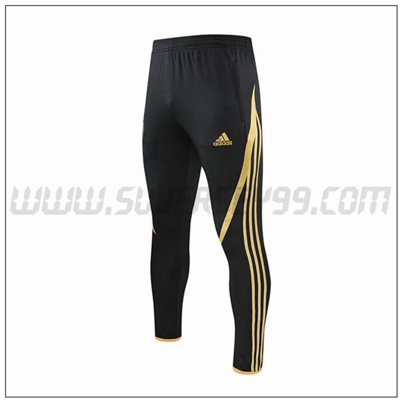 Pantalones Entrenamiento FC Arsenal Negro Amarillo 2021 2022