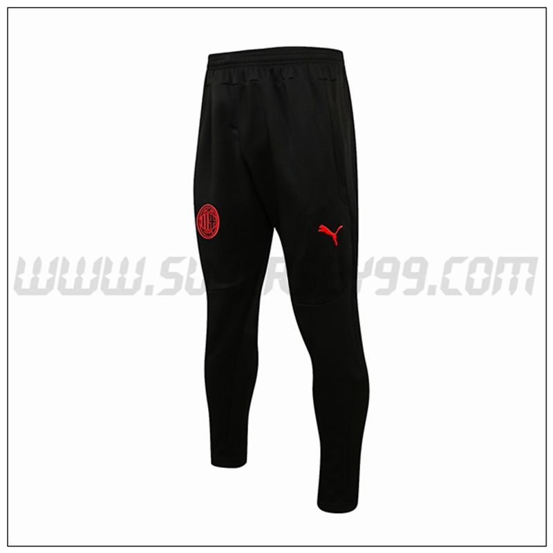 Pantalones Entrenamiento AC Milan Negro 2021 2022