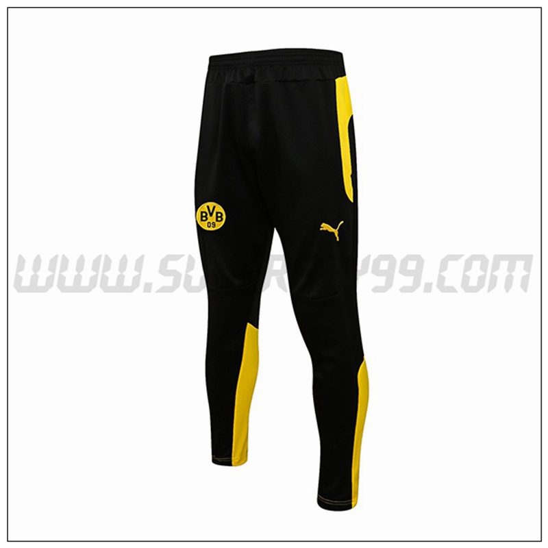 Pantalones Entrenamiento Dortmund BVB Amarillo Negro 2021 2022