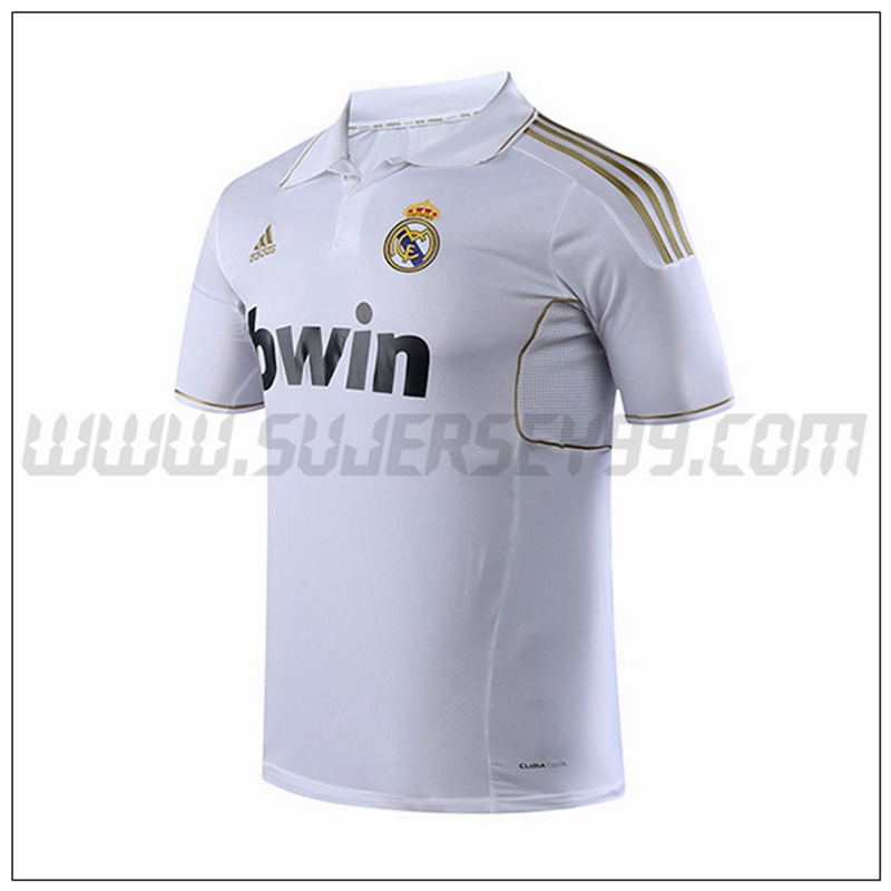 Primera Camiseta Futbol Real Madrid Retro 2011/2012