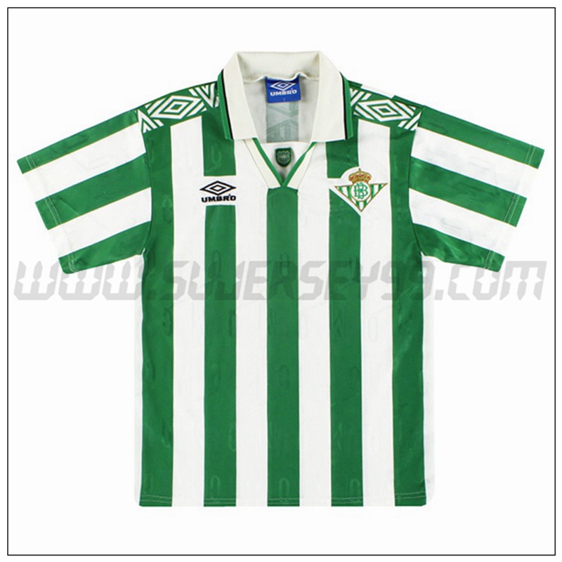 Primera Camiseta Futbol Real Betis Retro 1994/1995