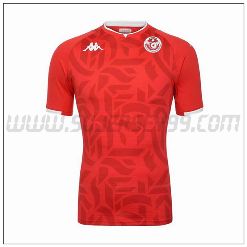 Primera Camiseta Equipo Tunez 2022 2023